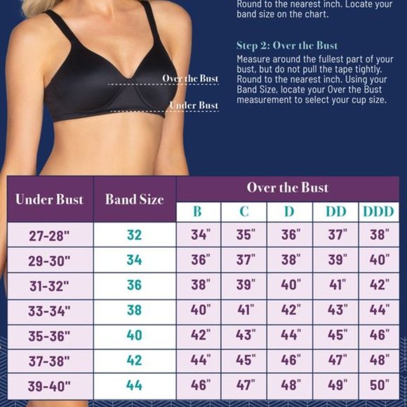 Vanity Fair Body Caress Full Coverage Bra - Picture 4 of 4